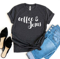 Thumbnail for Coffee And Jesus T-shirt