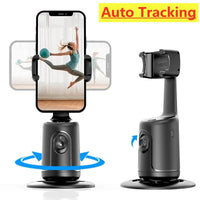 Thumbnail for 360 Auto Face Tracking Gimbal AI Smart Gimbal Face Tracking Auto Phone Holder For Smartphone Video Vlog Live Stabilizer Tripod