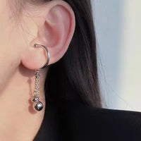 Thumbnail for 2022 New Fashion Sterling Silver 925 Earrings Snake Shaped Pierced Earmuff Earrings for Women