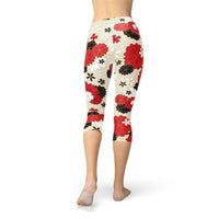 Thumbnail for Womens HEXAGON FLORALProduct description:
You'll love these Hexagon Floral Women's Capri Leggings! They're crafted from a high performance fabric blend (82% Polyester + 18% Spandex) thatLeggingsEXPRESS WOMEN'S FASHIONMaroon SootyWomens HEXAGON FLORAL