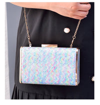 Thumbnail for Candy Color Box Party Clutch Purses  and Handbags for Women Chic