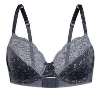 Thumbnail for Sassa Silver Blossom Semi Sheer Full Figure Bra